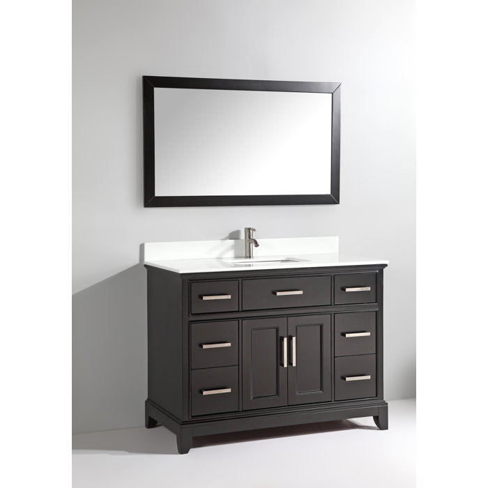 Red Barrel Studio® Valor 48'' Freestanding Single Bathroom Vanity with